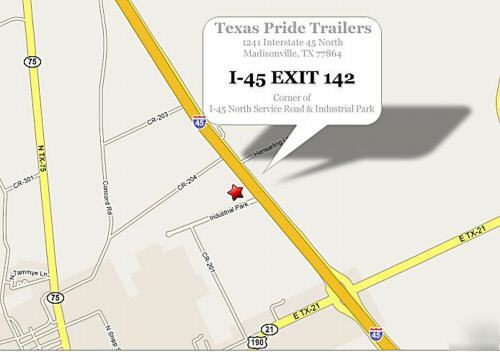 New 2010 texas pride 5'X10' dump trailer, 7K gvwr 