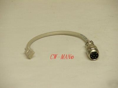 Yaesu 8 pin round to yaesu 6 pin modular for ft-100