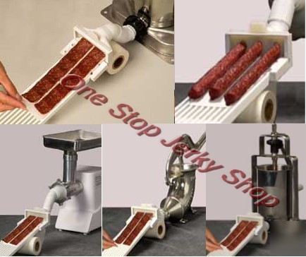 Beef jerky and snack stick maker meat grinder sausage