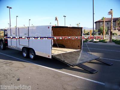 Enclosed trailer -h/ race car lamborghini ferrari cobra