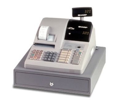 New sharp cash register er-A320 brand in box - w/ keys